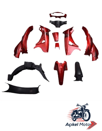 KAPORTA SET [ KIRMIZI ] MONDİAL SFC #56267
